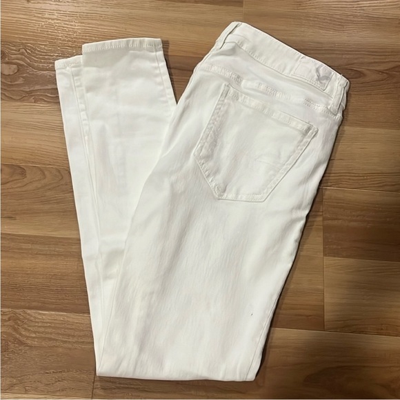 American Eagle Outfitters Pants - American Eagle Outfitters White Straight Leg Jeans